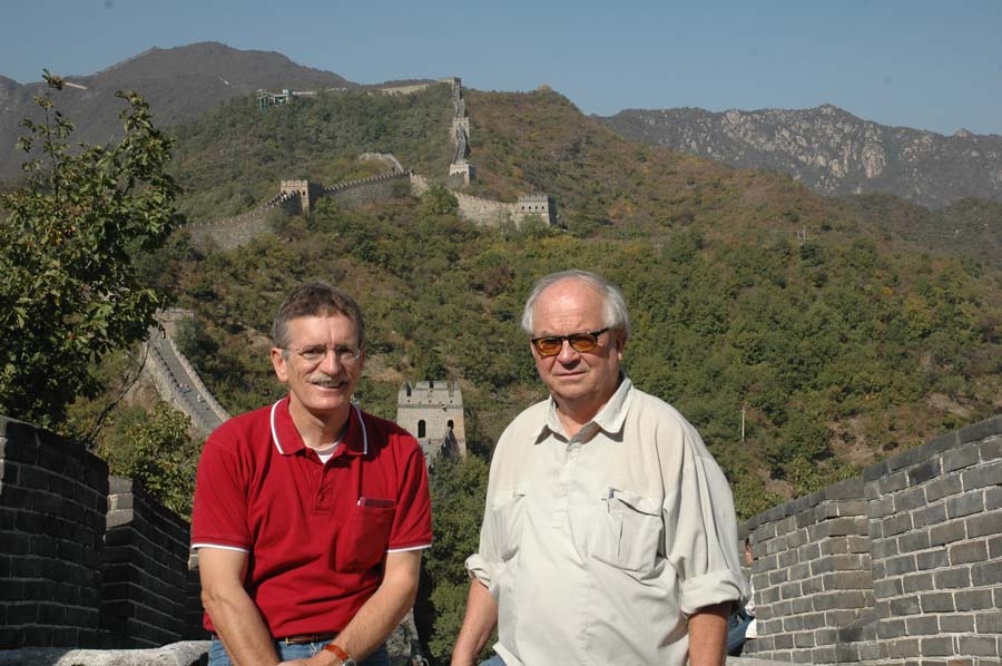 Beijing GroÃe Mauer Great Wall China Hans Karl Morgenstern Foto: Dietmar Plath